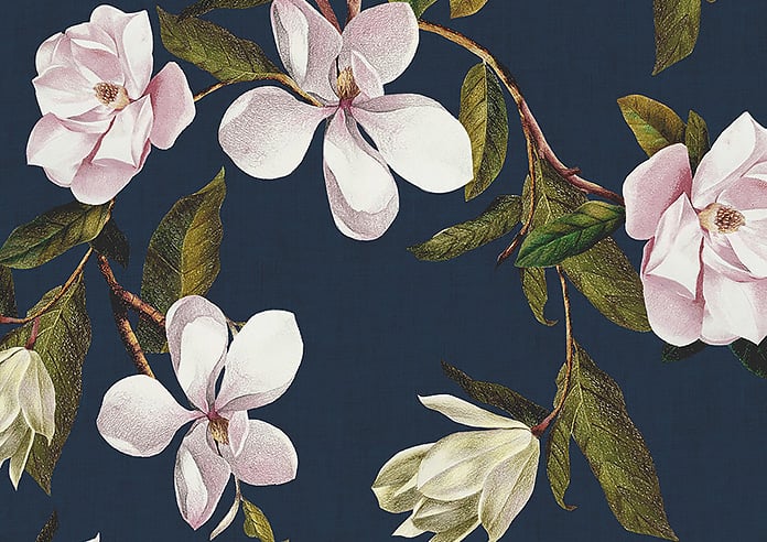 Ted Baker Opal Floral, Navy - Roller Blind - Image 6